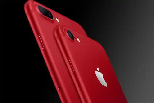 kırmızı iPhone 7
