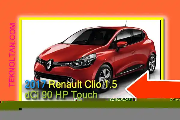 2017 Renault Clio 1.5 dCi 90 HP Touch