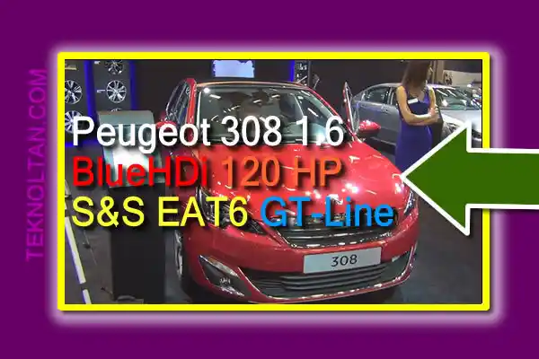 Peugeot 308 1.6 BlueHDi 120 HP S&S EAT6 GT-Line