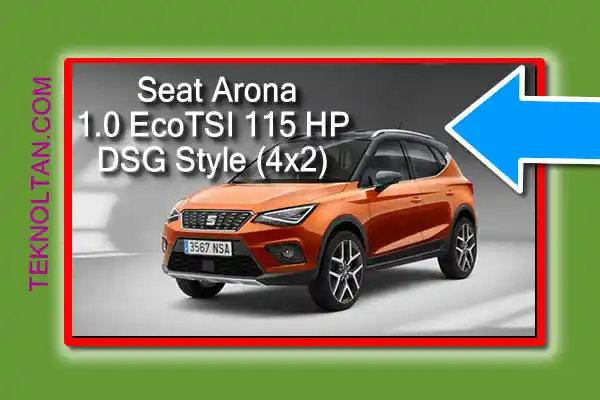 Seat Arona 1.0 EcoTSI 115 HP DSG Style (4x2)