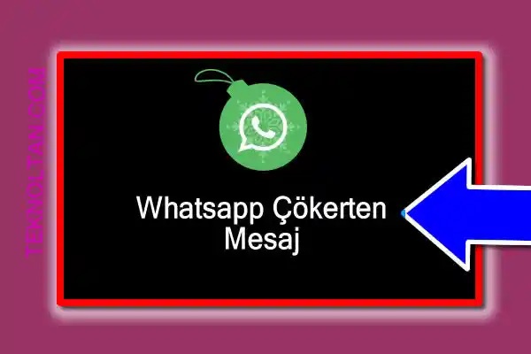 whatsapp çökerten mesaj